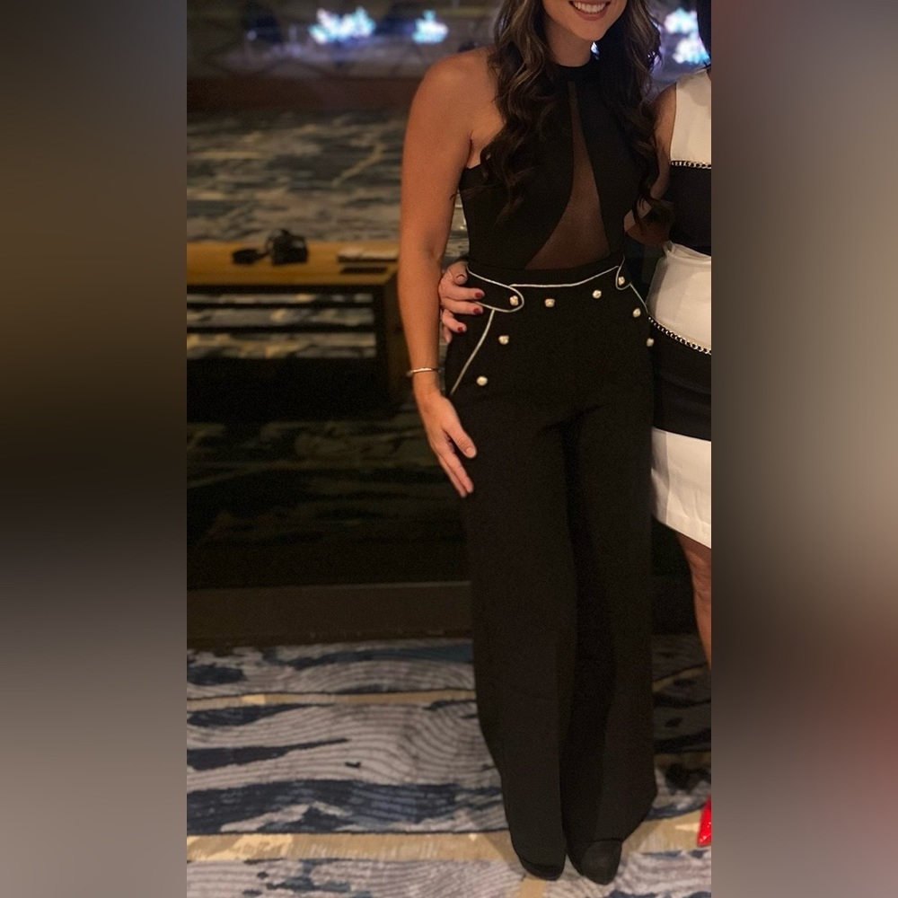 Express trousers with gold trim, Size 2